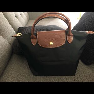 Longchamp Le Pliage small handle tote